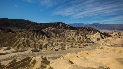 Death Valley: unwirtliche Landschaft. Aber trotzdem faszinierend.