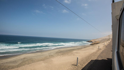 Ansonsten ist die Küstenregion von Peru seeehr karg und eintönig.