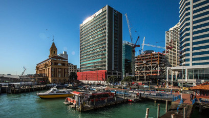 Im multikulturellen Auckland wird Neues gebaut oder Altes renoviert.