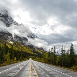 Icefields Parkway meets Indian Summer.