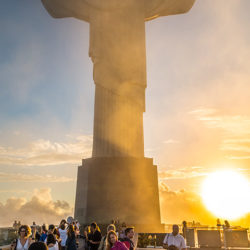 Mystische Stimmung rund um die Christus-Statue in Rio.
